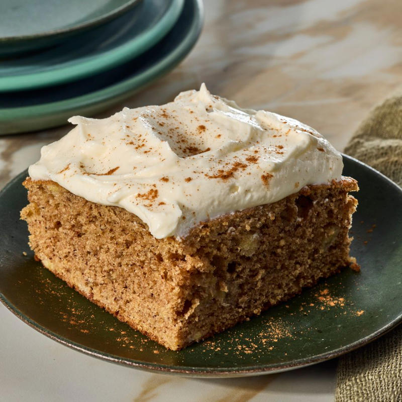 Cranberry-Apple Streusel Bars, Poached Pear Cake, Apple-Honey Cake, Pumpkin–Chocolate Chip Oatmeal Cookies, Banana Cake with Cream Cheese Frosting, Bingka Labu Kuning (Pumpkin Cake), Flaky Apple Pie Bars, Pumpkin Trifle, Carrot Cake Bars, 2-Bite Mini Pumpkin Cheesecake Tarts, Puff-Pastry Apple Turnovers with Brown Butter, Pumpkin Sugar Cookies, Banana Bread Focaccia, Pumpkin Bread, Apfelstrudel, Cranberry Nut Bread, Pumpkin Spice Latte Cookies