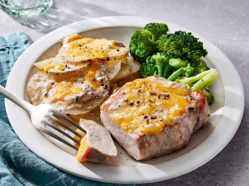 Pork and Wild Rice Casserole, Burgundy Pork Tenderloin, Baked Pork Chops and Rice, Brown Sugar and Balsamic Glazed Pork Tenderloin, Garlic Pork Tenderloin with Mushroom Gravy, Horseradish Pork Chops, Easy and Delicious Mexican Pork Chops, Gouda and Spinach Stuffed Pork Chops, Golden Pork Chops, Apple Butter Pork Loin, Iowa Pork Steak, Easy Baked Pork Chops, Pork Chop and Potato Casserole, Pulled Pork Casserole, Oven-Fried Pork Chops, Deluxe Ham Casserole