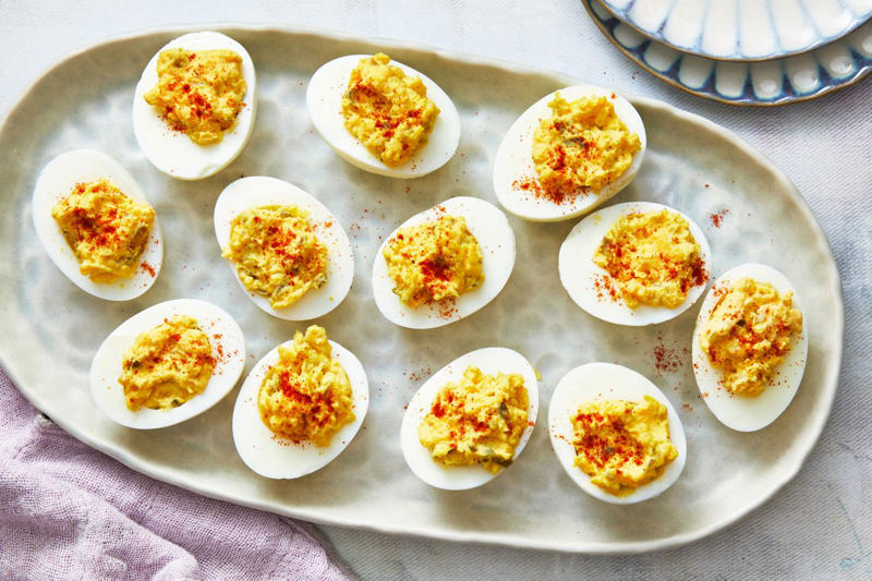 Angel Biscuits, Deviled Eggs, Hashbrown Casserole, Best Carrot Cake, Mini Coconut-Key Lime Pies, Carrot Soufflé, Cool Whip Cookies, Breakfast Potatoes, Old-Fashioned Caramel Cake, Pineapple Casserole, Classic Potato Salad