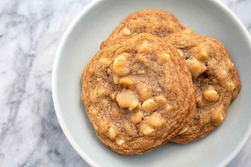 Thumbprint Cookies, Walnut Snowball Cookies, Giant Ginger Cookies, Peanut Butter Blossom Cookies, 3-Ingredient Macaroons, Almond Crescent Cookies, Red Velvet Cookies, Date Skillet Cookie, Pecan Tassies (Pecan Pie Cookies), Potato Chip Cookies, Oatmeal Lace Cookies, Turtle Cookie Cups, Marzipan Shortbread Cookies, White Chocolate Macadamia Nut Cookies, Brown Sugar Snickerdoodle Cookies, Butter Pecan Cookies