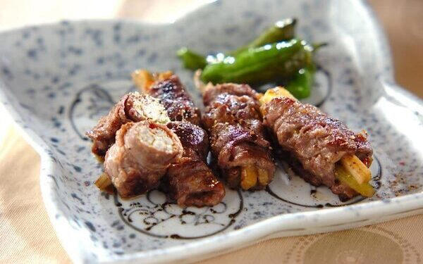 牛肉とゴボウのオイスター炒め, ゴボウと牛肉の甘辛炒め, ゴボウと牛肉の旨煮, 牛肉入りゴボウの食物繊維たっぷりきんぴら, ゴボウの牛肉ロール, ゴボウ巻き牛肉のみそ煮, 牛肉のお祝いロール
