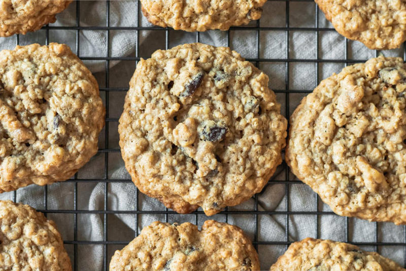 Oatmeal Raisin Cookies, Kitchen Sink Cookies, Apple Cheddar Oat Cookies, Oatmeal Banana Cookies, The Hands-Down Best Peanut Butter Cookie Recipe, Brownie Cookies, Chewy Peanut Butter Oatmeal Cookies, Chocolate Chip Cookies, Red Velvet Cookies, Banana Cookies, Laura Bush's Cowboy Cookies, Grandma’s Oatmeal Cookies, Brown Butter Oatmeal Chocolate Chip Cookies, Butter Pecan Cookies, Copycat Subway Chocolate Chip Cookies, Mexican Wedding Cookies, Classic Shortbread Cookies, Linzer Cookies, Oatmeal Lace Cookies, No Bake Chocolate and Peanut Butter Cookies