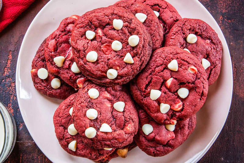 Oatmeal Raisin Cookies, Kitchen Sink Cookies, Apple Cheddar Oat Cookies, Oatmeal Banana Cookies, The Hands-Down Best Peanut Butter Cookie Recipe, Brownie Cookies, Chewy Peanut Butter Oatmeal Cookies, Chocolate Chip Cookies, Red Velvet Cookies, Banana Cookies, Laura Bush's Cowboy Cookies, Grandma’s Oatmeal Cookies, Brown Butter Oatmeal Chocolate Chip Cookies, Butter Pecan Cookies, Copycat Subway Chocolate Chip Cookies, Mexican Wedding Cookies, Classic Shortbread Cookies, Linzer Cookies, Oatmeal Lace Cookies, No Bake Chocolate and Peanut Butter Cookies