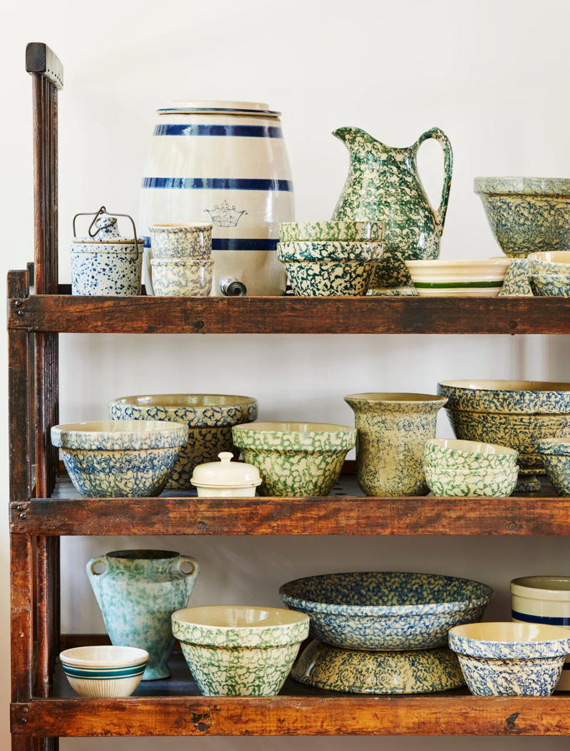 Antique Silver, Specialty Serveware, Statement Ceramics, Historical Lithographs, Colorful Quilts, Anything Analog