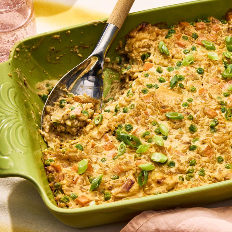 Pesto Pasta with Peas &amp; Tomatoes, Spaghetti with Mushrooms, Spinach &amp; Ricotta, 20-Minute Black Bean Soup, Creamy Lemon-Dill Chicken &amp; Rice Casserole, Saag Aloo Matar, White Bean Enchilada Skillet, Creamy Honey-Mustard Chicken Casserole, Sick Day Chicken Noodle Soup, Chicken-Potpie Twice-Baked Potatoes, Spinach &amp; Artichoke Spaghetti Squash Nests, General Tso’s Cauliflower, Cheesy Chicken &amp; White Bean Skillet, Skillet Salmon with Orzo &amp; Green Pea Pesto, Skillet Curry Chickpea Potpie, Creamy Chicken, Corn &amp; Poblano Skillet Casserole, Creamy Pesto Shrimp with Gnocchi &amp; Peas, Sheet-Pan Teriyaki Salmon with Green Beans, Spinach, Feta &amp; Artichoke Tater Tot Casserole, Slow-Cooker Marry Me Chicken with Barley, Slow-Cooker Sun-Dried Tomato &amp; Spinach Pasta Bake, Spinach &amp; Artichoke Dip Soup, Creamy Lemon-Dill Rotisserie Chicken Noodle Casserole, Easy Tofu Curry, Vegetable Lasagna with White Sauce, Creamy Chicken Pasta with Brussels Sprouts &amp; Artichokes, 20-Minute White Bean Soup, Eat-the-Rainbow Vegetable Soup