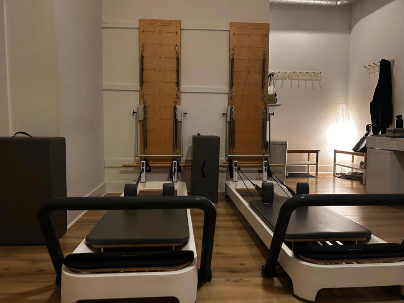 Doing a Pilates class felt a lot more productive than trying to figure out workouts on my own.