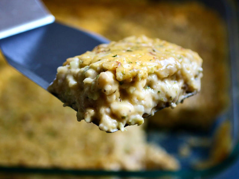 Cheesy Sausage Zucchini Casserole, Awesome Broccoli-Cheese Casserole, Buffalo Chicken and Roasted Potato Casserole, Old School Mac n' Cheese, Ground Beef Casserole with Brown Rice, Grandma's Hamburger Casserole, Chicken, Stuffing and Green Bean Casserole, Ladybug's Poppy Seed Chicken Casserole, Hamburger Rice Casserole, Cheeseburger Casserole with Tater Tots, Broccoli Cheese Casserole, The Casserole, Mom's Yummy Onion Casserole, Spaghetti Bake, Tater Tot Taco Casserole, More Inspiration
