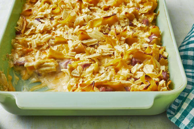 Best Tuna Casserole, Grandma's Hash Brown Casserole, Neiman Marcus Chicken Casserole, Grandma's Hamburger Casserole, Mamaw's Chicken and Rice Casserole, Mom's Fabulous Chicken Pot Pie with Biscuit Crust, Ritz Cracker Chicken Casserole, Pineapple Casserole, Best Green Bean Casserole, Cornbread Casserole, Easy Funeral Potatoes, Grandma's Creamy Ham Casserole, One-Pan Tuna Noodle Casserole, John Wayne Casserole, Quick Chicken Divan