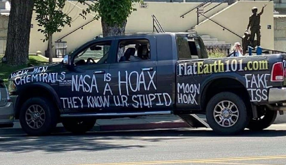Proof that the bigger the car the less brain cells. And legend says his ego occupies even more space., Like Jenga but fatal., Because who doesn't want their pets on the roof?, Signs are for silly people, you have confidence and flat tires., When you want to challenge gravity for fun., Proof that the bigger the car the less brain cells., Sometimes you love the ocean a little too much., Maybe a big fan of cats or nightmares., At least he's confident enough., Every school project ended up like this., Because nothing says "cool" like rolling up in this., Sometimes you just gotta be extra careful., The midlife crisis car.