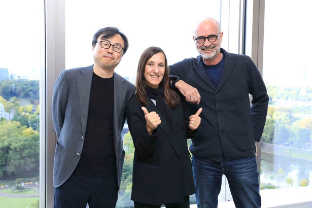 「東京国際映画祭のセレクションに驚きが多く、なにが出てくるかわからないおもしろさがある」(バラチェッティ), 「映画祭が持っている現場性、フェスティバル性としての映画祭がいかに重要であったかに気付きました」(チョン), 「日本の映画業界は、例えば韓国や中国と比べた場合に、コロナ前と比べても、量、質ともにずっと安定している」(ベルタッケ), 「アートハウス系のシネフィルたちが『チェンソーマン』の映画版を観て、その編集の力、ショットの力を感じてほしい」(チョン)