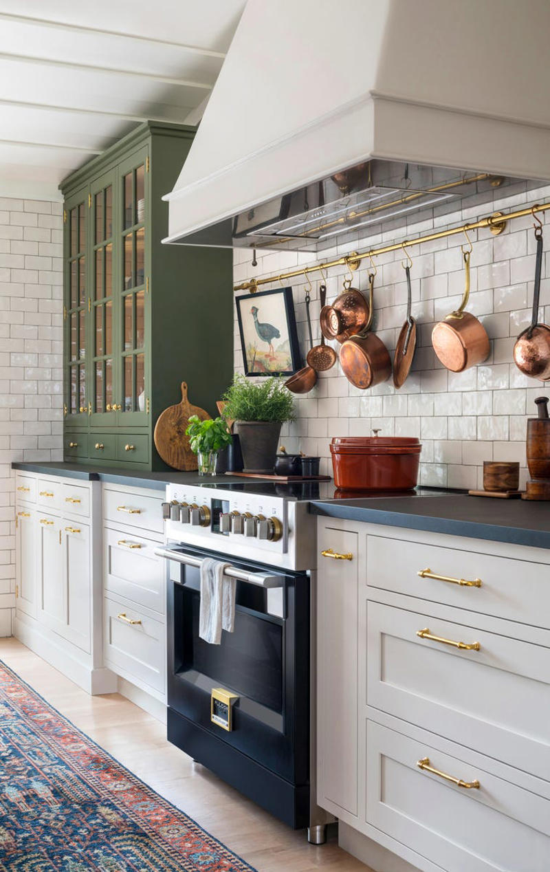 Artwork, A Tray to Corral Odds & Ends, A Pot or Plate Rack (Or Both!), A Sweet Little Lamp, Seat Cushions , Café Curtains , A Collection , Freestanding Furniture , Something Quirky & Unexpected