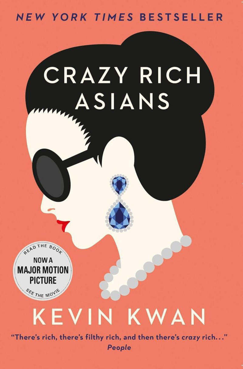 Brother of the More Famous Jack by Barbara Trapido, Crazy Rich Asians by Kevin Kwan, The Morning Gift by Eva Ibbotson, The Wedding Date by Jasmine Guillory, Harriet by Jilly Cooper