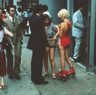 Sidewalk rollers NYC, 1982, Guy with style, On the move, 1981, UK, 1984, Pub night, 1985, Driveway cool, 1988, Summer vibes, 1986, Car show, 1983, Basement party, 1987, Mustang in the 80s, Sweetheart in the car, Sidewalk rollers, Short shorts and cool cars, Squad goals, Colt confidence, Time Square, Fueling the dream, Rebel crew