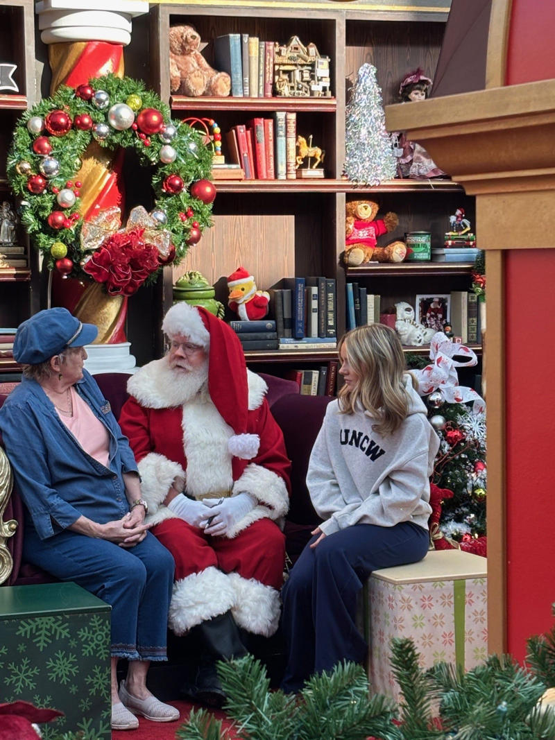 New Castle County, Kent County, Sussex County, Etiquette for seeing Santa