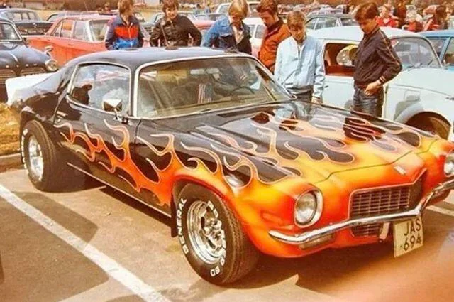 Car show, 1983 NYC, 1982, Guy with style, On the move, 1981, UK, 1984, Pub night, 1985, Driveway cool, 1988, Summer vibes, 1986, Car show, 1983, Basement party, 1987, Mustang in the 80s, Sweetheart in the car, Sidewalk rollers, Short shorts and cool cars, Squad goals, Colt confidence, Time Square, Fueling the dream, Rebel crew
