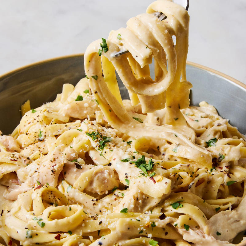 Slow-Cooker Chicken Alfredo, Brown Sugar BBQ Chicken, Crock-Pot Spaghetti, Slow-Cooker Beef Chili, Crock-Pot Chicken Noodle, Crock-Pot Mac &amp; Cheese, Crock-Pot Chicken &amp; Dumplings, Slow-Cooker Pizza, Crock-Pot Chicken Enchilada Soup, Crock-Pot Cheesy Chicken Broccoli Soup, Slow-Cooker Chicken Fajitas, Slow-Cooker Tuscan Chicken Meatballs With Gnocchi, Crock-Pot Garlicky Mashed Potatoes, Crock-Pot Potato Soup