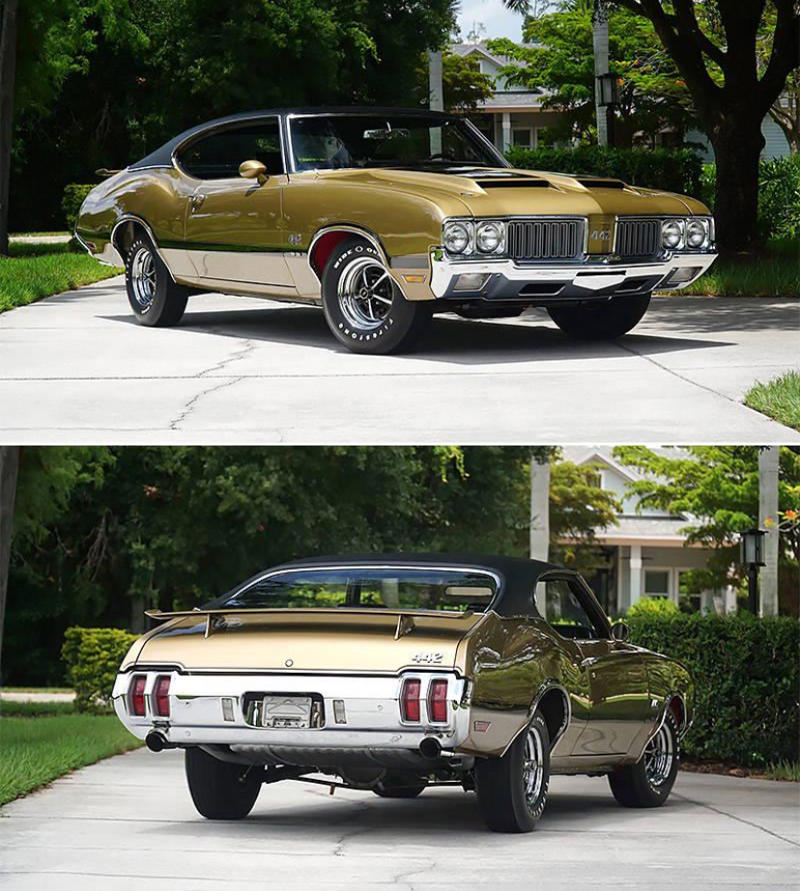 1970 Oldsmobile 442 W-30 1970 Chevrolet Chevelle SS 454 LS6, 1970 Dodge Challenger R/T, 1970 Pontiac GTO Judge, 1970 Oldsmobile 442 W-30, 1971 Dodge Charger R/T, 1970 Buick GSX Stage 1, 1970 Ford Mustang Boss 302, 1973 Ford Mustang Mach 1, 1970 Mercury Cougar Eliminator, 1970 Pontiac Firebird Trans Am, 1970 Plymouth ’Cuda, 1971 AMC Javelin AMX, 1970 Dodge Coronet Super Bee, 1973 Chevrolet Camaro Z/28, 1977 Pontiac Firebird Trans Am, 1970 Ford Torino Cobra 429, 1972 Chevrolet Nova SS