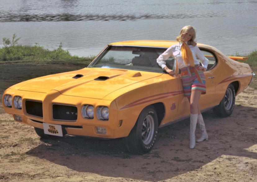1970 Pontiac GTO Judge 1970 Chevrolet Chevelle SS 454 LS6, 1970 Dodge Challenger R/T, 1970 Pontiac GTO Judge, 1970 Oldsmobile 442 W-30, 1971 Dodge Charger R/T, 1970 Buick GSX Stage 1, 1970 Ford Mustang Boss 302, 1973 Ford Mustang Mach 1, 1970 Mercury Cougar Eliminator, 1970 Pontiac Firebird Trans Am, 1970 Plymouth ’Cuda, 1971 AMC Javelin AMX, 1970 Dodge Coronet Super Bee, 1973 Chevrolet Camaro Z/28, 1977 Pontiac Firebird Trans Am, 1970 Ford Torino Cobra 429, 1972 Chevrolet Nova SS