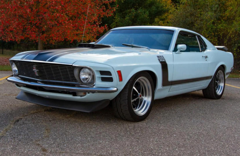 1970 Ford Mustang Boss 302 1970 Chevrolet Chevelle SS 454 LS6, 1970 Dodge Challenger R/T, 1970 Pontiac GTO Judge, 1970 Oldsmobile 442 W-30, 1971 Dodge Charger R/T, 1970 Buick GSX Stage 1, 1970 Ford Mustang Boss 302, 1973 Ford Mustang Mach 1, 1970 Mercury Cougar Eliminator, 1970 Pontiac Firebird Trans Am, 1970 Plymouth ’Cuda, 1971 AMC Javelin AMX, 1970 Dodge Coronet Super Bee, 1973 Chevrolet Camaro Z/28, 1977 Pontiac Firebird Trans Am, 1970 Ford Torino Cobra 429, 1972 Chevrolet Nova SS
