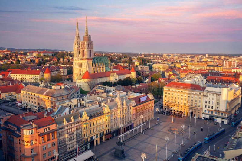 1. Bruges, Belgium, 2. Vienna, Austria, 3. Ljubljana, Slovenia, 4. Turin, Italy, 5. Malaga, Spain, 6. Tallinn, Estonia, 7. Porto, Portugal, 8. Budapest, Hungary, 9. Zagreb, Croatia, 10. Madrid, Spain