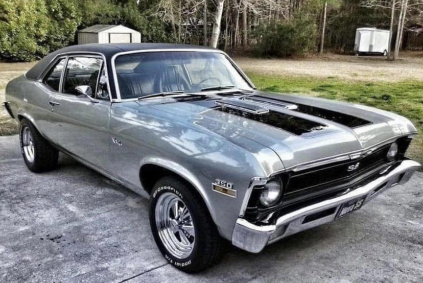1972 Chevrolet Nova SS 1970 Chevrolet Chevelle SS 454 LS6, 1970 Dodge Challenger R/T, 1970 Pontiac GTO Judge, 1970 Oldsmobile 442 W-30, 1971 Dodge Charger R/T, 1970 Buick GSX Stage 1, 1970 Ford Mustang Boss 302, 1973 Ford Mustang Mach 1, 1970 Mercury Cougar Eliminator, 1970 Pontiac Firebird Trans Am, 1970 Plymouth ’Cuda, 1971 AMC Javelin AMX, 1970 Dodge Coronet Super Bee, 1973 Chevrolet Camaro Z/28, 1977 Pontiac Firebird Trans Am, 1970 Ford Torino Cobra 429, 1972 Chevrolet Nova SS
