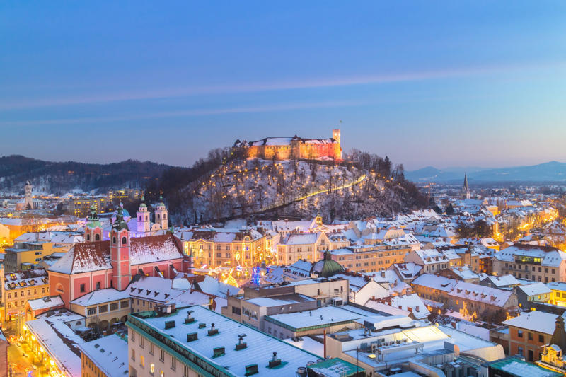 1. Bruges, Belgium, 2. Vienna, Austria, 3. Ljubljana, Slovenia, 4. Turin, Italy, 5. Malaga, Spain, 6. Tallinn, Estonia, 7. Porto, Portugal, 8. Budapest, Hungary, 9. Zagreb, Croatia, 10. Madrid, Spain