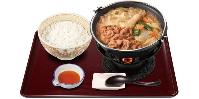 ①らあめん花月嵐「THE麻辣拉麺 FANTASTIC Special Edition」, ②すき家「牛・胡麻麻辣湯鍋定食」, ③肉汁餃子のダンダダン「麻辣湯肉汁餃子」, ④三十雑穀スープ 和風麻辣湯, ⑤野菜たっぷり麻辣湯風春雨煮込み