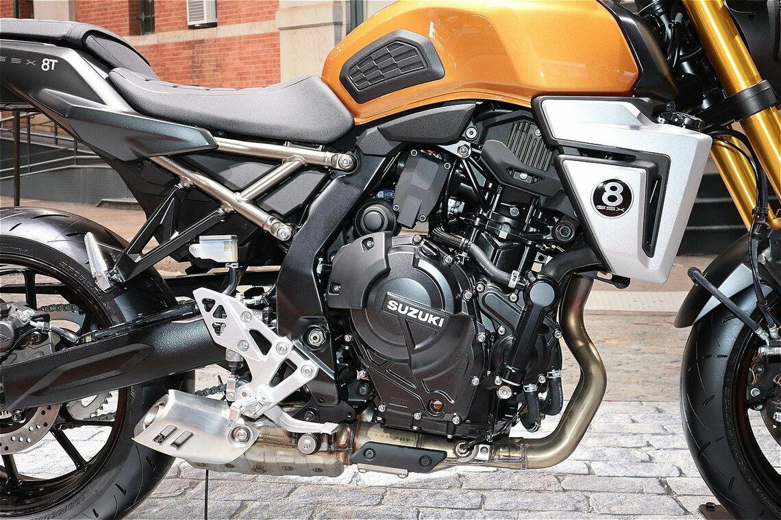 ネオクラシックバイクとは？, スズキ新型GSX-8Tとは, 776ccの直列2気筒エンジンを採用, 日本発売は26年頃か