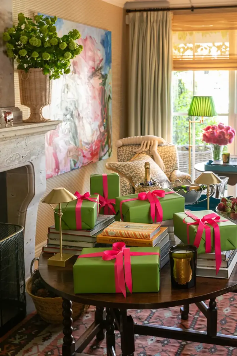 1. Lilly Allen’s New York boudoir, 2. Chic contemporary living room, 3. Stylist Alexandra Brownlow’s playful take on Christmas decorating, 4. A thoughtfully themed bedroom, 5. Pretty sitting room