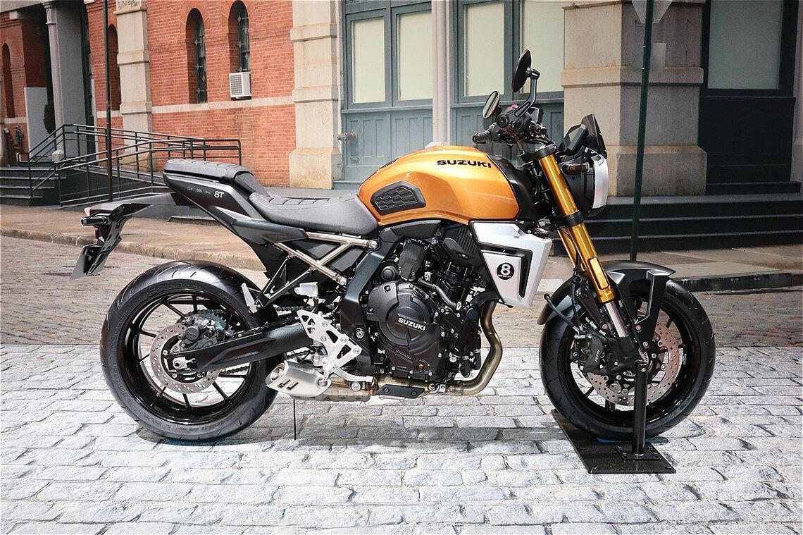 ネオクラシックバイクとは？, スズキ新型GSX-8Tとは, 776ccの直列2気筒エンジンを採用, 日本発売は26年頃か