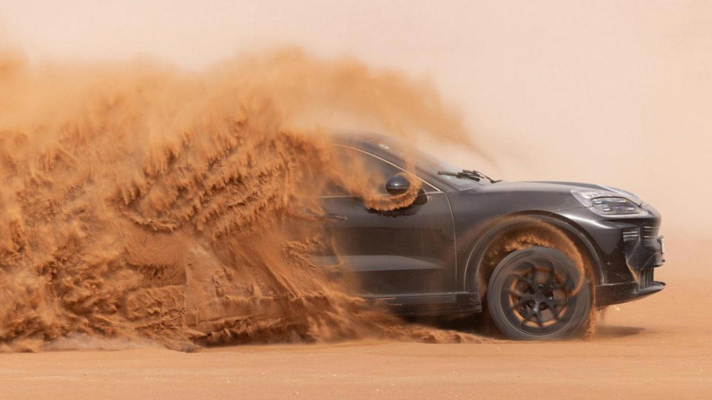 Cayenne Electric configurator is already on Porsche Malaysia’s website, Supercar-like performance, Capable of travelling the distance, charge the car wirelessly, Curved display? In a car?, More roomy than ICE-based Cayennes, complete with active aerodynamics