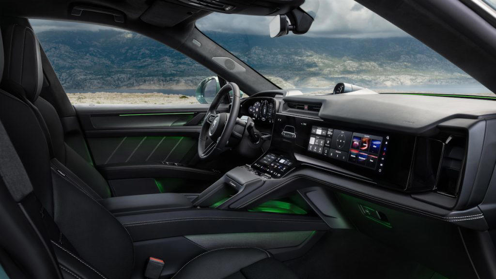 Cayenne Electric configurator is already on Porsche Malaysia’s website, Supercar-like performance, Capable of travelling the distance, charge the car wirelessly, Curved display? In a car?, More roomy than ICE-based Cayennes, complete with active aerodynamics