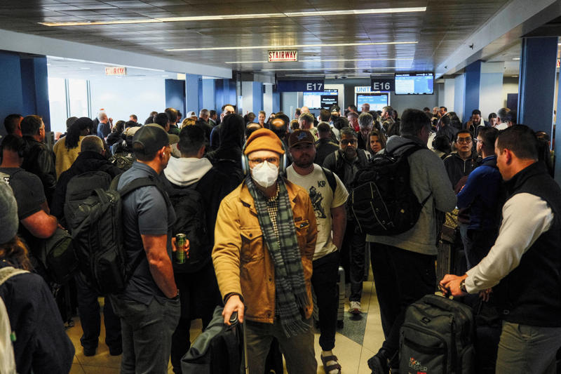 Can you cancel your flight and get a refund?, Incoming atmospheric river storm will cause more flight problems, Which airports are the worst for cancellations and delays today? , Will 'unprecedented' flight disruptions impact Thanksgiving travel plans?, The next step to reopening the government could come Wednesday, If you're traveling this week, here's what to expect, The essential, invisible work of air traffic controllers , Trump calls for pay cut for no-show air traffic controllers