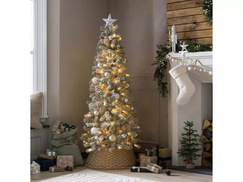 The best artificial Christmas trees for 2025 are: , How I tested, Balsam Hill Vermont white spruce, M&amp;S pre lit spruce Christmas tree, 3ft, Very Home sherwood real look full Christmas tree, Balsam Hill red spruce tree , Next white snowy Nordmann fir 6ft pre-lit Christmas tree , Cox &amp; Cox indoor outdoor fabulously full fir tree, potted, John Lewis pre-lit tree in zinc bucket, 3ft, Balsam Hill Nordmann fir flip tree, Habitat snowy beige Christmas tree, Next black lit twig Christmas tree, 3ft, Your questions on artificial Christmas trees answered, What is the best artificial Christmas tree?, How I selected the best artificial Christmas trees, How to choose the right size Christmas tree for your space, What materials/branch designs offer the most realistic finish?, What maintenance does an artificial tree require?