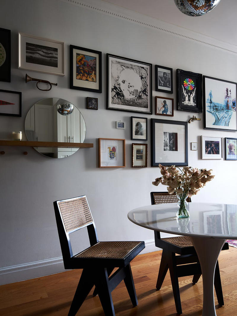 Buying art at big-box stores, Overlooking proportions , Making your gallery wall too perfect, Using the same finish for frames , Only hanging framed artwork