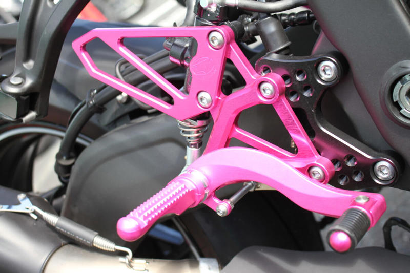 ホワイトの車体+ピンクの差し色で個性的にカスタム ZX-4R, デイトナ主催の人気イベント「茶ミーティング」 (1/4), デイトナ主催の人気イベント「茶ミーティング」 (2/4), デイトナ主催の人気イベント「茶ミーティング」 (3/4), デイトナ主催の人気イベント「茶ミーティング」 (4/4), オーナーさんの愛車を撮影 (1/2), オーナーさんの愛車を撮影 (2/2), オーナーのプロフィール, 車両を購入した理由は？, お気に入りのポイント：ピンクのバックステップ (1/2), 愛車との良い思い出・苦い思い出, ライディングポジション・走行フィーリングは？, お気に入りのポイント, お気に入りのポイント：ピンクのバックステップ (2/2), 購入を検討しているライダーへ (1/3), 愛車を見た周囲の反応は？, このバイクを購入しようとしているライダーに一言, 次に乗り替えるとしたらどんなバイク？, 購入を検討しているライダーへ (2/3), 購入を検討しているライダーへ (3/3)