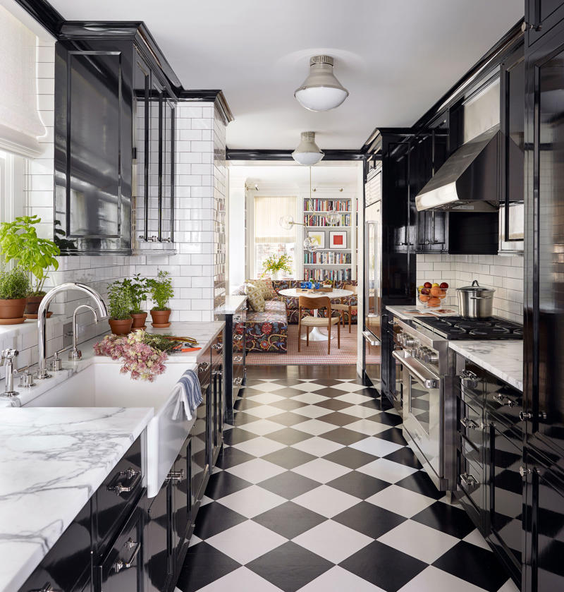 The black-and-white kitchen, 12 Black-and-White Kitchens That Serve Up Timeless Glamour, The laundry room, The primary bathroom, The dog room, Outdoor amenities