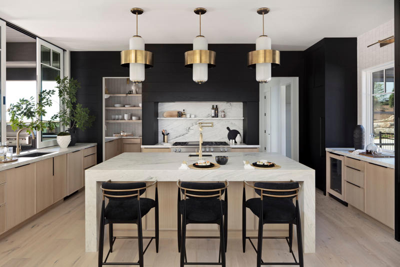 The black-and-white kitchen, 12 Black-and-White Kitchens That Serve Up Timeless Glamour, The laundry room, The primary bathroom, The dog room, Outdoor amenities
