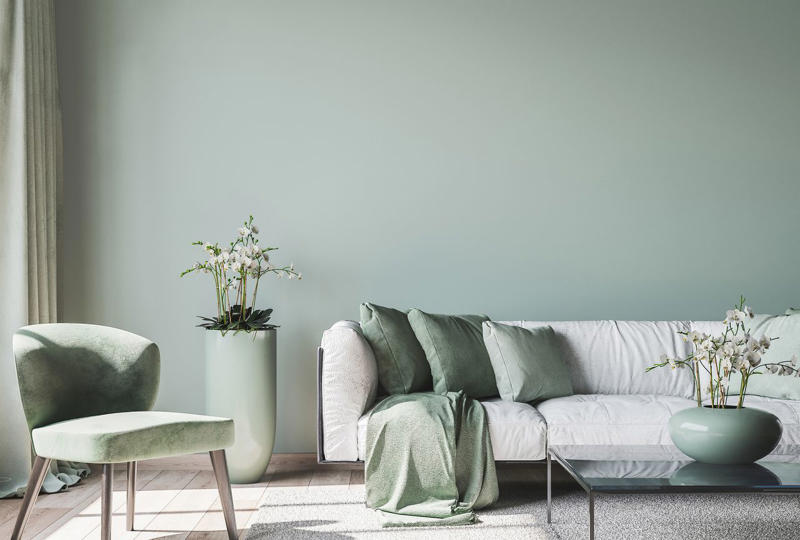 Stark White, Millennial Pink, Cool Gray, Butter Yellow, Navy Blue
