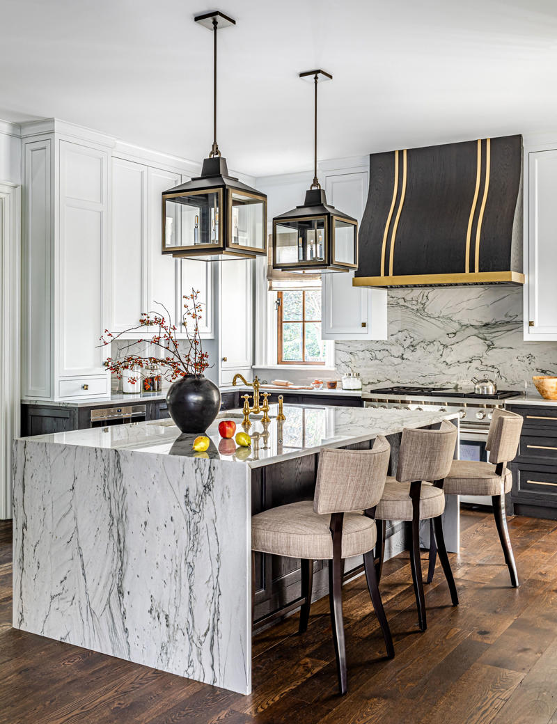 The black-and-white kitchen, 12 Black-and-White Kitchens That Serve Up Timeless Glamour, The laundry room, The primary bathroom, The dog room, Outdoor amenities
