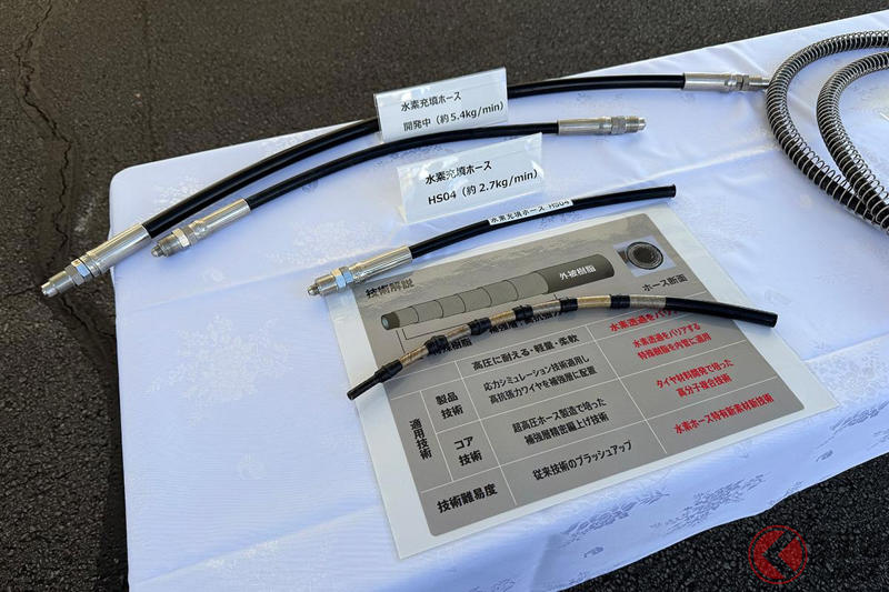 「全然スムーズ」な水素カローラクロス！ 驚きの仕上がりの裏にあった「仲間たち」の地道な努力とは, ●S耐で鍛えた「ストイキ／リーン」切り替え技術, ●【試乗】「ギクシャク感ゼロ」のスムーズな走りを実現, ●クルマとインフラは「花とミツバチ」 ワンチームで水素社会を加速, ●水素価格低減へ！ インフラを支える「仲間たち」の地道な努力, ●根本通商「“自前で”整備しコストダウン」, ●加地テック「部品交換“年2回を1回”に」, ●ブリヂストン「ホースの寿命を“10倍”に」