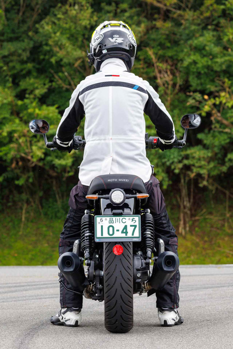 モト・グッツィ「V7 SPORT（2025年型）」インプレ（太田安治）, 最新の制御が生み出す快適性！　高速道路もワインディングも楽しめる！, モト・グッツィ「V7 SPORT（2025年型）」の各部装備・ディテールをチェック, ライディングポジション, モト・グッツィ「V7 SPORT（2025年型）」の主なスペック・価格, 「Special」も国内販売スタート, モト・グッツィ公式サイト, 平嶋夏海＆太田安治の試乗インプレは動画でチェック！