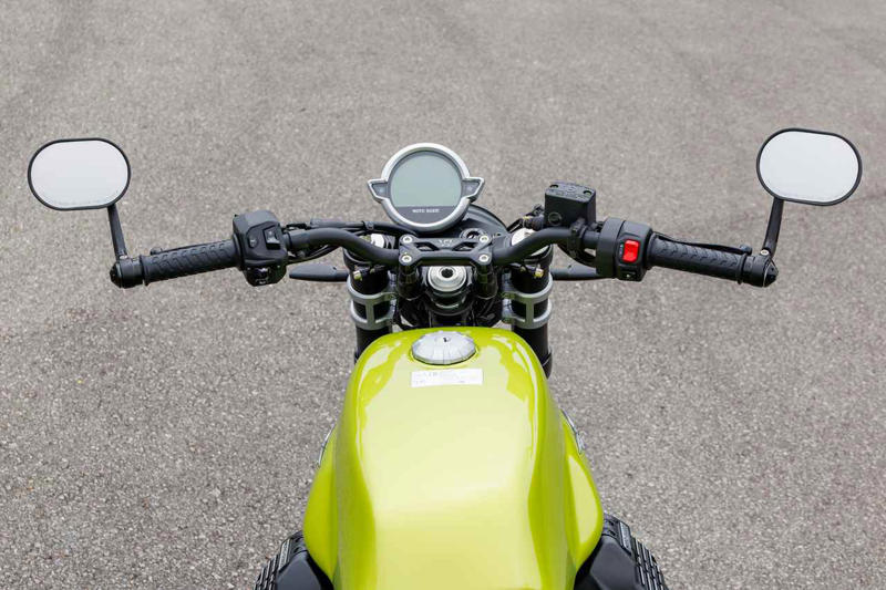 モト・グッツィ「V7 SPORT（2025年型）」インプレ（太田安治）, 最新の制御が生み出す快適性！　高速道路もワインディングも楽しめる！, モト・グッツィ「V7 SPORT（2025年型）」の各部装備・ディテールをチェック, ライディングポジション, モト・グッツィ「V7 SPORT（2025年型）」の主なスペック・価格, 「Special」も国内販売スタート, モト・グッツィ公式サイト, 平嶋夏海＆太田安治の試乗インプレは動画でチェック！