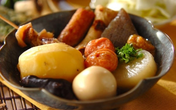 からしみそでいただくおでん, 名古屋八丁みそおでん, おでんのみそチーズグラタン, おでんで作る炊き込みご飯