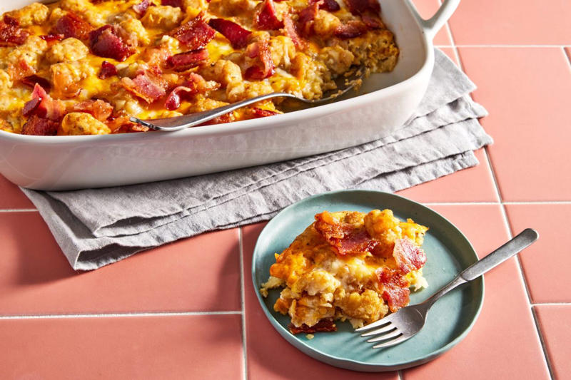 Pimiento Cheese-And-Sausage Croissant Casserole, Monte Cristo Breakfast Casserole, Tater Tot Breakfast Casserole, Blueberry-Croissant Breakfast Casserole, Sausage Breakfast Casserole, Best Breakfast Casserole, Creamy Egg Strata, Hashbrown Casserole, Croissant Bread Pudding, Pancake Casserole