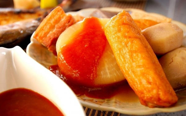 からしみそでいただくおでん, 名古屋八丁みそおでん, おでんのみそチーズグラタン, おでんで作る炊き込みご飯