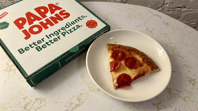 6. Papa Johns, 5. Pizza Hut, 4. Little Caesars, 3. Sbarro, 2. Domino's, 1. California Pizza Kitchen
