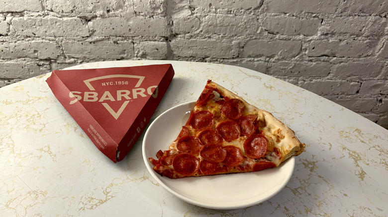 6. Papa Johns, 5. Pizza Hut, 4. Little Caesars, 3. Sbarro, 2. Domino's, 1. California Pizza Kitchen
