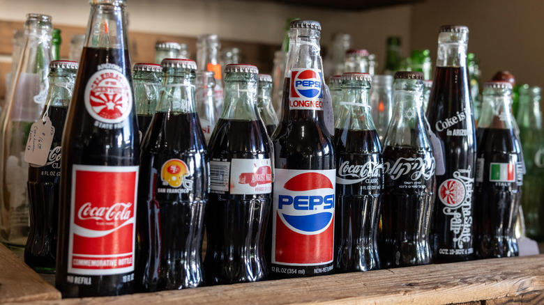 Donald Duck Soft Drinks, Like Cola, Clicquot Club sodas, No-Cal sodas