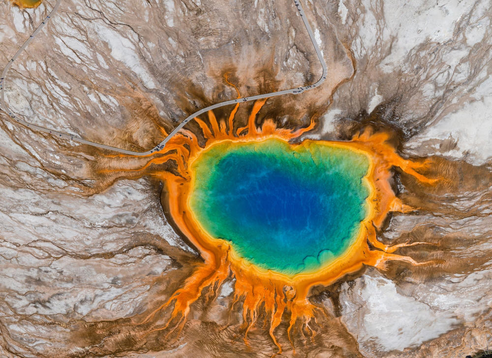 Grand Prismatic Hides Invisible Life The Search Starts Underground, Grand Prismatic Hides Invisible Life, Rainbow Colors Are Living Things, Three Types of Extremophiles Thrive, Why Chemolithotrophs Matter Most, Tom Brock's 1966 Discovery, One Enzyme Won a Nobel, Your COVID Test Started Here, Extremophiles Leave Signatures Behind, Mars Shows Ancient Hot Springs, Perseverance Found Something in 2025, Yellowstone May Prove We're Not Alone